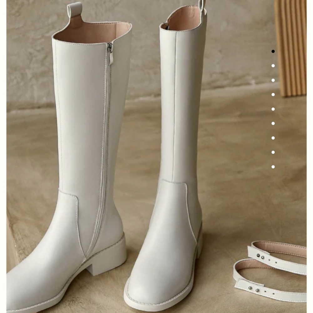 White boots